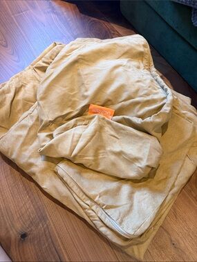 NUGGET KIDS / Sofa cover / 4-pieces / Camel Microsuede